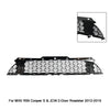 2008-2014 MINI R55 Cooper S JCW 5-Door Estate Gloss Black Front Bumper Grill Grille Generic