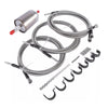 2001-2003 GMC Sierra 2500 HD 3500 Stainless Steel Braided Fuel Lines Kit 819-840 15043857 Generic