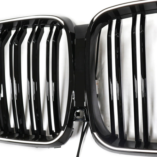 2019-2022 BMW X5 G05 M-Performance dobbel lamell svart nyregitter foran 51137454887 Generisk