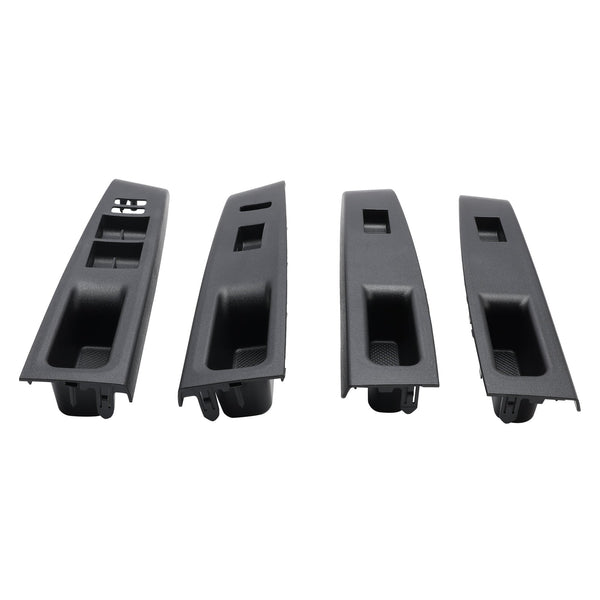 2012-2014 Toyota Vitz Yaris 4Pcs Window Switch Panel Bezel Trim 74232-52550-C0 74272-52220-C0 Generic