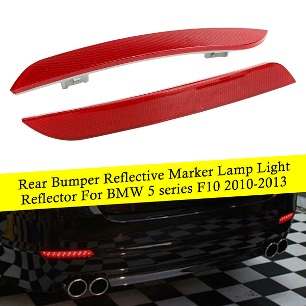 BMW 5er F10 F18 10-13 Reflektor für Heckstoßstange, Markierungsleuchte, Lichtreflektor 63147203237 63147203238 Generisch