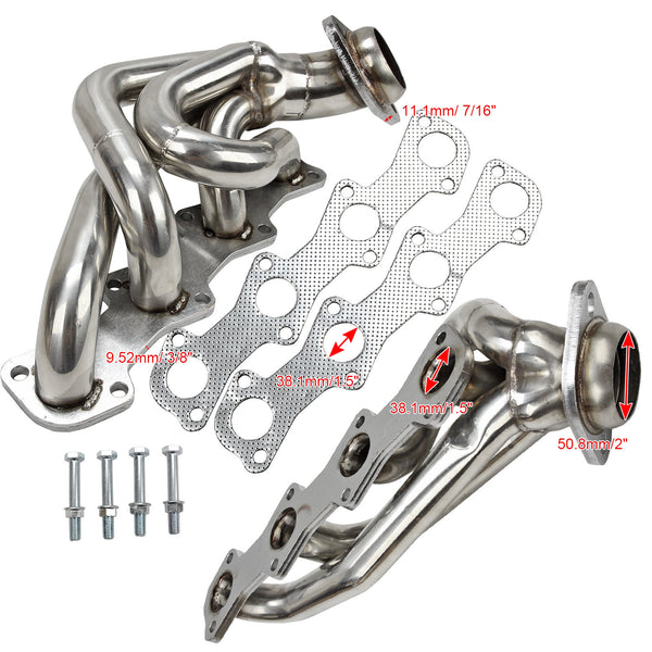 1997-2003 Ford F150 F250 Expedition 5.4L V8 Shorty Manifold Headers Generic