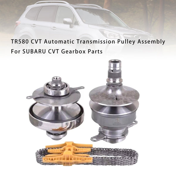 2012-2016 Subaru Outback TR580 CVT Ensemble de poulie de transmission automatique générique