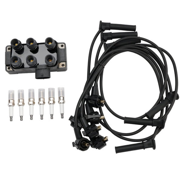 1990-2011 Ford Ranger V6 3.0l 4.0l Ignition Coil+6 Spark plug+6 Wire FD480 DG452 Generic