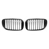 2015.7-2019.1 BMW 7 Series G11 Long-Wheel Base Pre-Facelift Gloss Black Front Kidney Grille