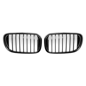 2015.7-2019.1 BMW 7-serie G11 Long-Wheel Base Pre-Facelift Gloss Black Front Njure Grill Generic