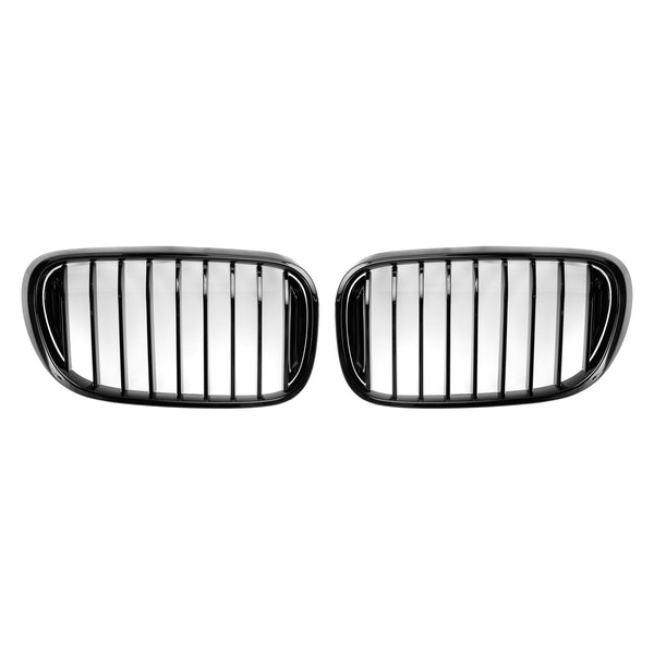 2015.7-2019.1 BMW 7 Series G11 Long-Wheel Base Pre-Facelift Gloss Black Front Kidney Grille