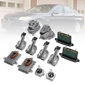 12PCS Left+Right Power Module LED Headlight AHL For BMW 5 Series F10 F11 F07