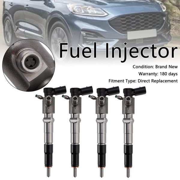 2019.07-On Ford Kuga MK3 2.0 VDO 4pcs Inyector de combustible GK2Q-9K546-AC 2143478 Genérico