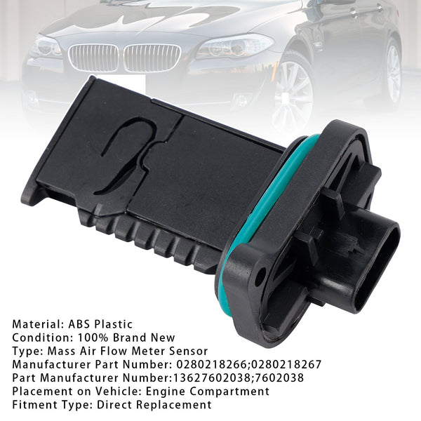 Mass Air Flow Meter Sensor For BMW F30 F10 X1 320i 328i 528i 0280218266