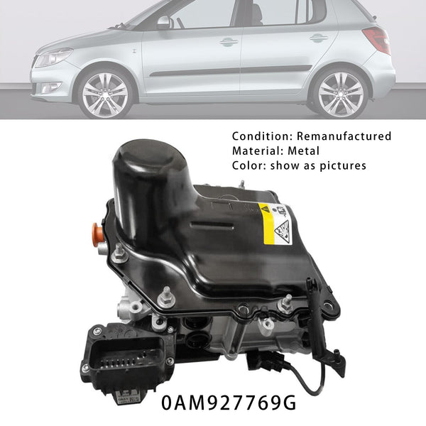 2009-2011 Audi VW L4 1.4L 1.6L 1.8L 2.0L 7 SP FWD Transmission Valve Body And Control Unit 0AM927769G DQ200 0AM Generic