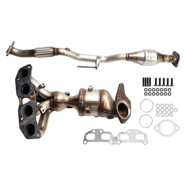 2007-12 Nissan Altima L4 2.5L Coppia catalizzatore anteriore posteriore generico