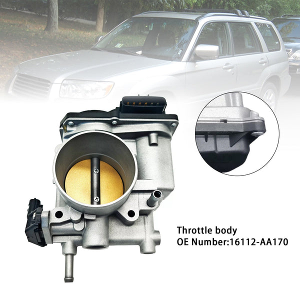 2006 SAAB 9-2X 2.5L With Turbo Throttle Body 16112-AA170 Generic