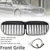 2019-2022 BMW 7 Série G11 G12 Dvojitá slabora Gloss Black Front Grill Grille Generic
