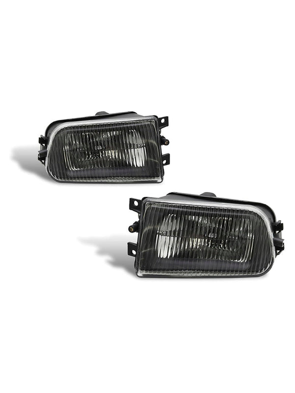 1997-2000 BMW E39 5 Series 528i 540i Pair Front Bumper Fog Light Lamps Without Bulbs 63178360575 63178381977 Generic
