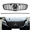 2012-2015 Benz W166 ML-Class ML300 ML320 ML350 ML400 GTR Style Chrome Black Front Grille Grill