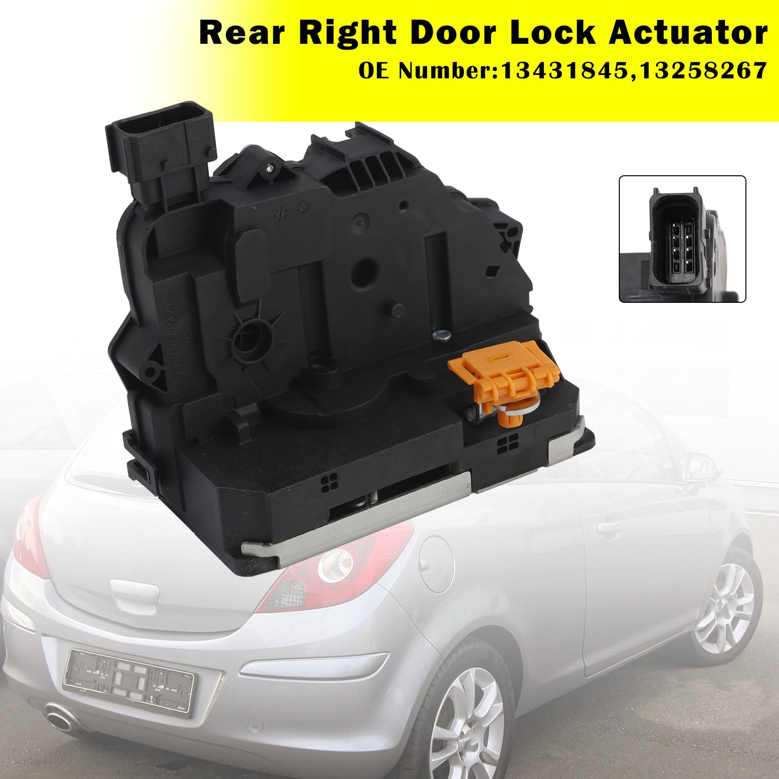 Rear Right Door Lock Actuator 13431845 For Opel Corsa D S07 2006-2014