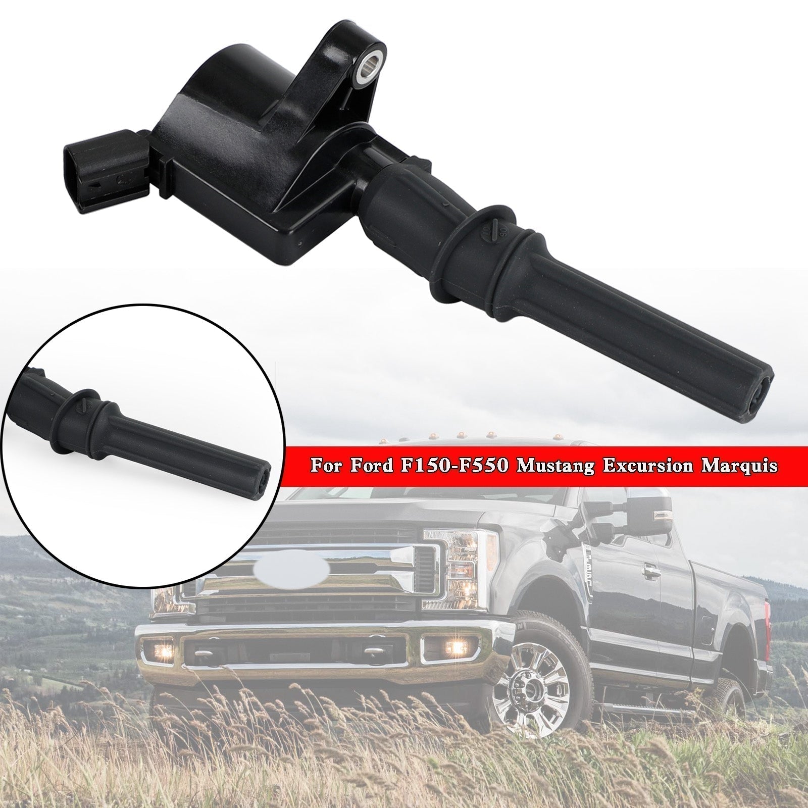 Bobina de Ignição DG508 para Ford E-150 Econoline V8 5.4L 2007-2008W7E-12A366-AA