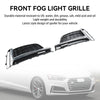 2018-2019 Audi S5 A5 S-Line 2 stuks voorbumper mistlamp grille afdekking trim 8W6807682 VROEG 6 8W6807681 FRU6 Generiek