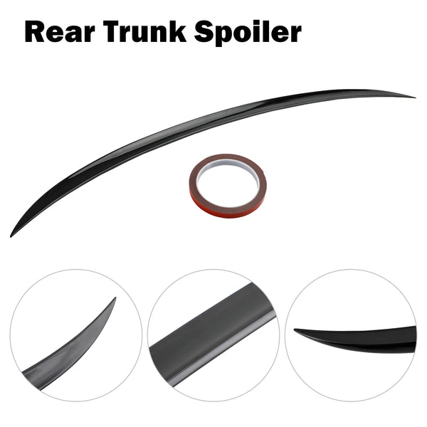 2005-2011 BMW E90 3 Series Saloon Gloss Black Rear Boot Trunk Spoiler Lip Wing Generic