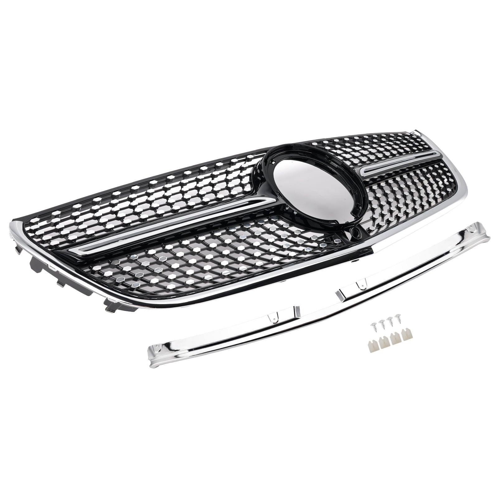 Chrom-Frontstoßstangengrill passend für Mercedes Vito W447 2014-2023 Diamond