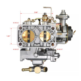 Toyota Pickup Celica Corona 20R And 22R Engines Weber 32/36 DGV DGEV DGAV 2 Barrel Carburetor 22680 99004300 32/36 DGEV Generic