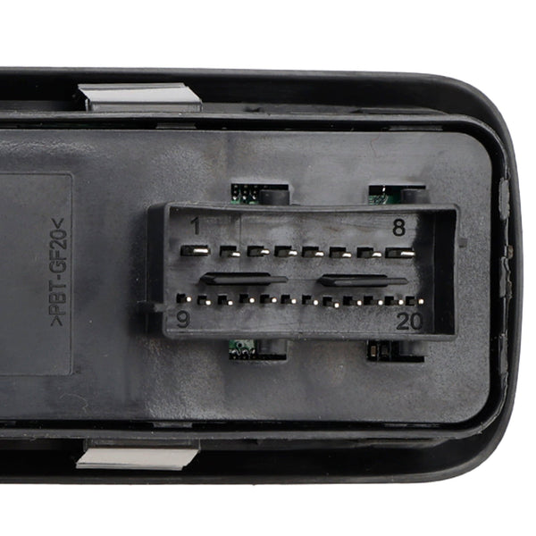 2007-2013 Peugeot 308 2007 4A_ , 4C_Hatchback Hatchback 1.6 16V 1598ccm 120HK 88KW (Bensin) Master Power Window Switch For Peugeot 308 508 Hatchback 95 6439 05 Gener3449ic Wagon 6439