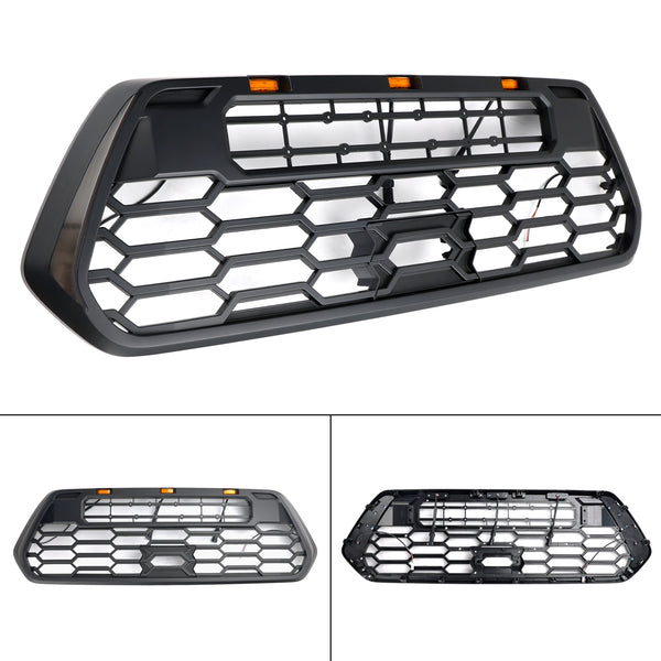 Toyota Tacoma 2016-2023 Front Bumper Grill  W/ LED Lights Side Lights Generic