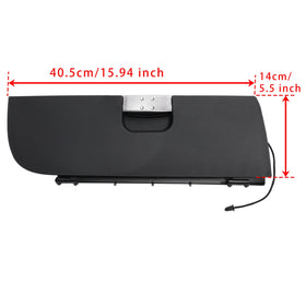 2005-2014 Toyota Aygo Peugeot 107 Citroen C1 RHD Black Glove Box Lid Cover Black PZ416-93403-00 Generic