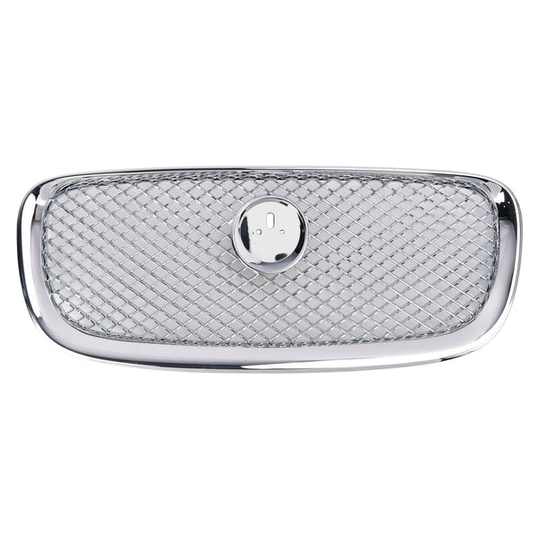 2012-2015 Jaguar XF XF-R Style Front Bumper Grill Grille Chrome Generic