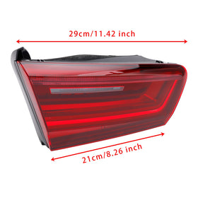 2015-2018 Audi A6 4G C7 Venstre+Høyre Par Baklykt Innvendig 4G5945093E 94E Generisk