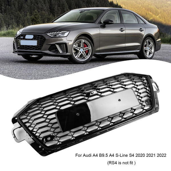 2020-2022 Audi A4 B9.5 A4 S-Line S4 RS4 Style Front Bumper Grill Grille 8W0853651D Generic
