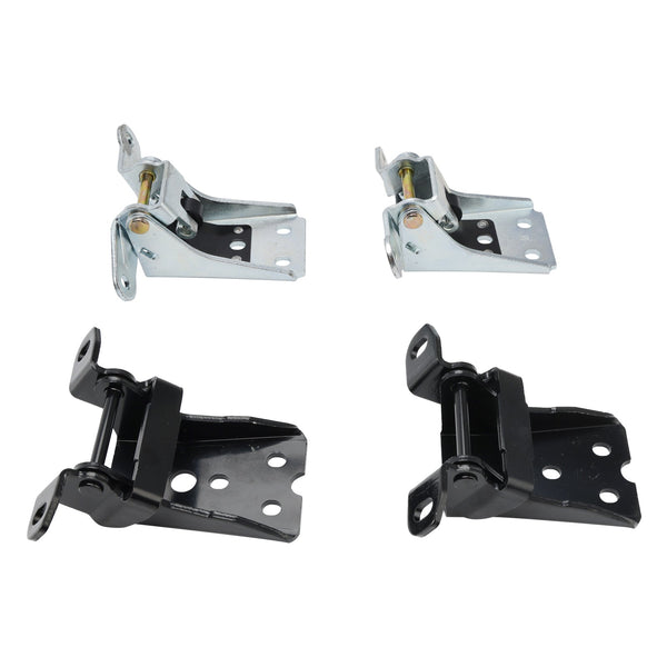 Bisagra de puerta superior e inferior para camión Ford F350 1980-1997, 4 piezas, bisagra de puerta superior inferior delantera 925-066 925-068 genérica