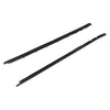 1984-1996 Chevrolet C4 Corvette Driver + Passenger Sides Door Panel Ytre Window Seals Midt-845680