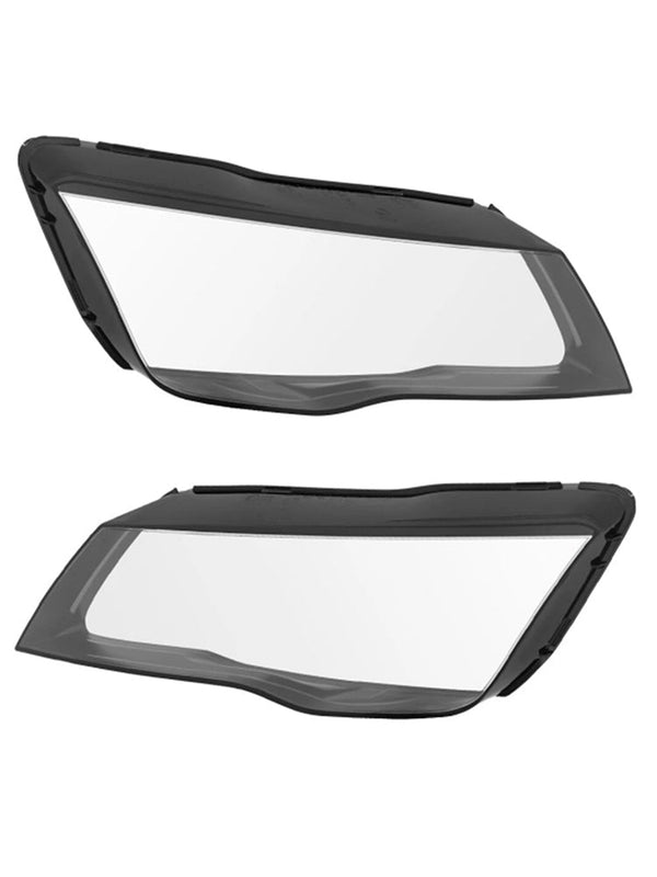 2Pcs Front Headlight Lens Cover Shell Clear For Audi A7 S7 RS7 2012-2015