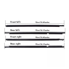4Pcs Weatherstrip Window Moulding Trim Seal Belt For Toyota Highlander 2008-2010Auto & Motorrad: Teile, Auto-Ersatz- & -Reparaturteile, Karosserieteile!