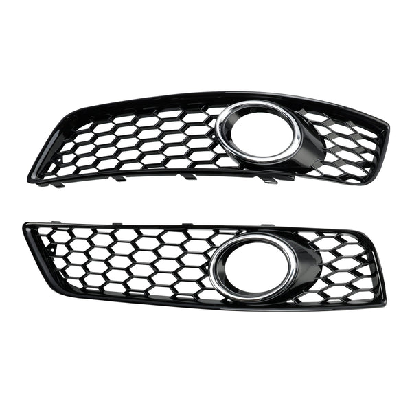 2009-2013 Audi A3 8P Standardversion Honeycomb Bumper Främre Dimljus Grill Grill Cover Generic