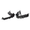 Kit staffa piastra di fissaggio supporto supporto faro Audi Q5 2009-2012 8R0805607A 8R0805608A Generico