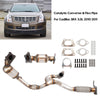 Cadillac SRX 3.0L 2010-2011 Catalizzatore anteriore e posteriore e tubo flessibile 10H41324 10H41323 Generico