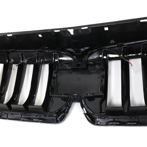 2023-2024 BMW X1 U11 U12 Gloss Black Front Kofanger Nyregitter Generisk