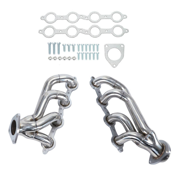 2002-2013 Chevy Silverado 1500 4.8L 5.3L 6.0L 6.2L Exhaust Headers