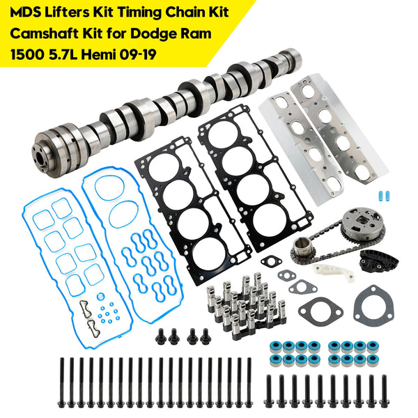 2009-2010 Dodge Ram 1500 5.7L Motor MDS Kit de elevadores Kit de corrente de distribuição Kit de árvore de cames genérico