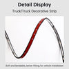 Truck Colorful Streamer Marquee LED Light Strips With Remote Control 2.4m