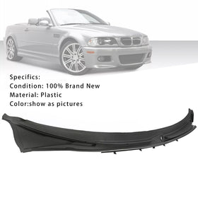 2001-2006 BMW 325Ci 330Ci M3 Lower Motor Cowl Cover-Windshield Wiper Grille 51718208483 Generic