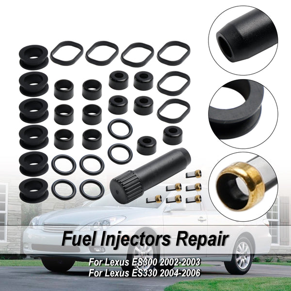 2004-2006 Lexus ES330 RX330 Toyota Sienna Fuel Injector Repair Seal Kit 23250-20030 FJ644