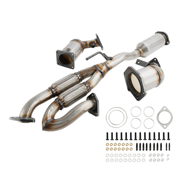 2009-2014 Nissan Maxima 3.5L All Three Catalytic Converter Flex Y-Pipe