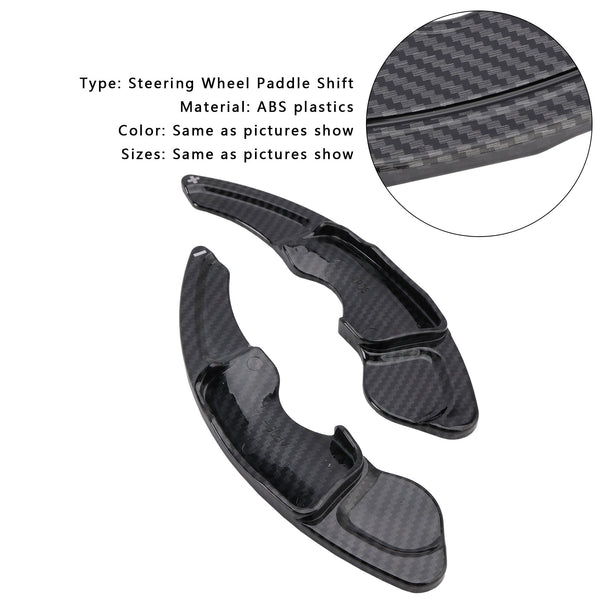 2013-2019 Lexus IS200t IS200 IS250 IS300 IS350 Carbon Look Steering Wheel Paddle Shifter Extension Covers Generic