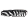 2019-2022 BMW 7-serie G11 G12 Enkel lamell glans sort frontgrill Generisk