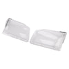2Pcs Front Headlight Lens Shell+Seal Glue For Lexus GX460 2020-2023 US