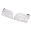 2Pcs Front Headlight Lens Shell+Seal Glue For Lexus GX460 2020-2023 US